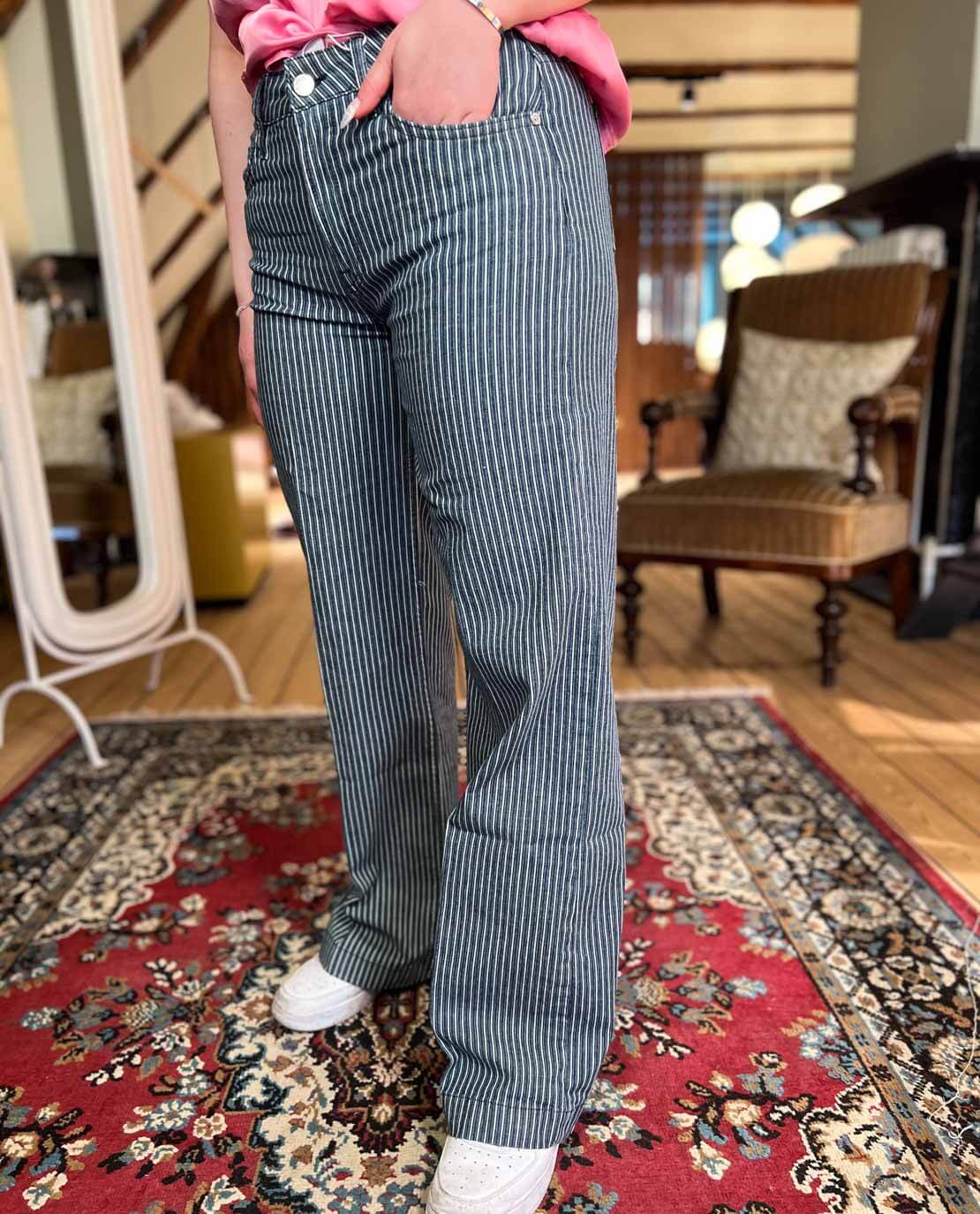 Pieszak PD-Gilly Wide Jeans Sailor Stripe