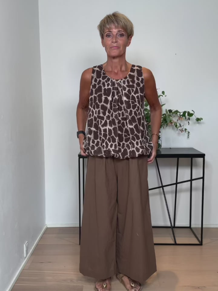 Baghuset Let Giraf Print Top L