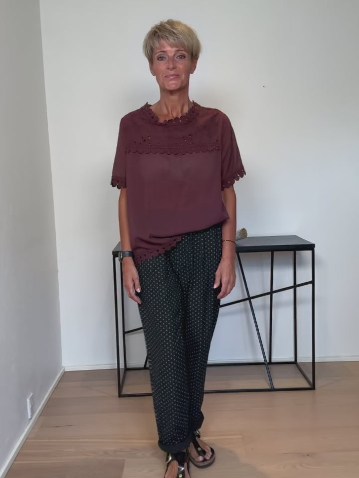 Baghuset Bougonge Bluse Anglaise/Lace E
