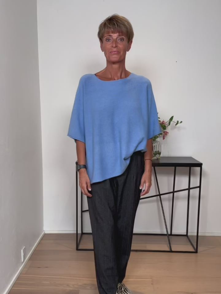 Baghuset SS Strik Jeans Blue C